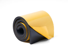 Multiple Use, Auto Boat RV Insulation Roll, Medium Density OEM Closed-Cell Foam Padding with OEM Adhesive, 60" x 8” x 1/2"